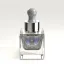 Somang Glass 0.5oz/15ml 18-400 Clear Glass Square Cube Cosmetic Bottle with Premium Heavy Base for Perfumes & Serums