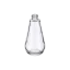 Somang Glass 4.4oz/130ml 20-415 Clear Glass Teardrop Bottle with Heavy Base