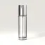 Somang Glass 1.7oz/50ml 18-400 Clear Glass Slim Cylinder Bottle with Premium Heavy Base for Foundation, Serum, & Perfume