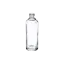 Somang Glass 3.4oz/100ml 20-415 Clear Glass Boston Round Bottle