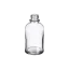 Somang Glass 4.4oz/130ml 24-415 Clear Glass Round Bottle