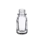 Somang Glass 0.3oz/10ml 18-410 Clear Glass Round Dropper Bottle with Premium Heavy Base