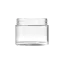 Somang Glass 6.76oz/200ml 80-400 Clear Glass Straight-Sided Jar, Ideal for Body Scrubs & Hair Masks