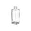 Somang Glass 1.7oz/50ml 20-415 Tall Clear Glass Rectangle Cosmetic Bottle with Premium Heavy Base for Perfumes, Serums, & Foundation