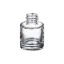 Somang Glass 0.3oz/10ml 18-410 Clear Glass Squat Cylinder Bottle with Premium Heavy Base