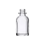 Somang Glass 1oz/30ml 18-415 Clear Glass Round Dropper Bottle