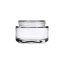 Somang Glass 2oz/60ml 52-400 Clear Glass Straight-Sided Face Cream Jar with Premium Heavy Base