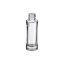 Somang Glass 0.5oz/15ml 18-415 Clear Glass Slim Cylinder Nail Polish Bottle with Premium Heavy Base