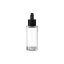 Somang Glass 1oz/30ml 18-400 Clear Glass Cylinder Cosmetic Bottle for Serums, Perfume, & Foundation