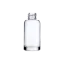 Somang Glass 1oz/30ml 20-410 Clear Glass Boston Round Cosmetic Bottle with Premium Heavy Base for Foundation, Serum, & Perfume