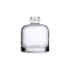 Somang Glass 0.7oz/20ml 18-400 Clear Glass Round Perfume Bottle with Premium Heavy Base for Fine Fragrance & Colognes