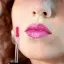 Quadpack 0.2oz / 5ml PET Square Eva Lip Gloss Tube with LDPE Wiper and The Great Glitzy Applicator