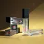 Quadpack 0.2oz / 5ml PET Square Eva Lip Gloss Tube with LDPE Wiper and The Suave Applicator
