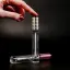 Quadpack 0.2oz / 6.5ml Glass Cylinder Beth Lip Gloss Tube with LDPE Wiper and The Graceful Applicator
