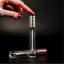 Quadpack 0.2oz / 6.5ml Glass Cylinder Beth Lip Gloss Tube with LDPE Wiper and The Groovy Applicator