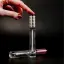 Quadpack 0.2oz / 6.5ml Glass Cylinder Beth Lip Gloss Tube with LDPE Wiper and The Plush Applicator