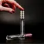 Quadpack 0.2oz / 6.5ml Glass Cylinder Beth Lip Gloss Tube with LDPE Wiper and The Silky Applicator