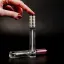 Quadpack 0.2oz / 6.5ml Glass Cylinder Beth Lip Gloss Tube with LDPE Wiper and The Velvety Applicator