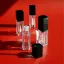 Quadpack 0.3oz / 9ml PET Square Nikki Lip Gloss Tube with LDPE Wiper and The Bouncy Applicator