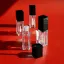 Quadpack 0.3oz / 9ml PET Square Nikki Lip Gloss Tube with LDPE Wiper and The Luxe Applicator