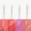 Quadpack 0.3oz / 9ml PET Square Nikki Lip Gloss Tube with LDPE Wiper and The Luxe Applicator