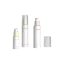 Samhwa 0.5oz/15ml PP Airless Pump Bottle with Clear ABS Overcap, 0.2cc Dosage