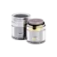 Samhwa 1.7oz/50ml Refillable PET Airless Jar with Refillable Insert & Hygienic Touch Pump, Available with PCR Plastic