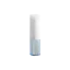 Samhwa 3.5g PETG & Aluminum Square Lipstick with Twist Up Mechanism, Frosted PETG Outer Case & Front-Fill Design