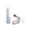 Samhwa 3.5g PETG & Aluminum Square Lipstick with Twist Up Mechanism, Frosted PETG Outer Case & Front-Fill Design