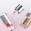Samhwa 6g Round ABS Shaker Tint with PETG Transparent Formula Window, Chrome Collar & Precision Sponge Tip Applicator-in-Cap
