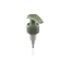 CLC 28-410 Ribbed PP Lotion Pump with Curved Head, 2cc Dosage