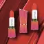 CLC 5g Aluminum Fluted Hourglass Lipstick with Slanted Asymmetric Cap