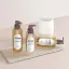 CLC 28-410 Ribbed PP Lotion Pump with Round Flat Head, 2cc Dosage with External Spring Design