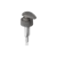 CLC 28-400 Ribbed PP Lotion Pump with Wide Paddle Head, 2cc Dosage