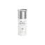 CLC 1oz / 30ml PP Cylinder Airless Pump Bottle with Flush Overcap, 0.25cc