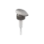 CLC 33-410 Ribbed PP Lotion Pump with Curved Head, 4cc High-Viscosity Dosage with External Spring Design