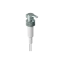 CLC 24-400 Ribbed Monomaterial PP Lotion Pump with E-Commerce Ship Clip, 4cc Dosage