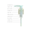 CLC 28-410 Ribbed PP Lotion Pump with Wide Paddle Head, 2cc Dosage
