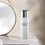 CLC 0.5oz / 15ml PP Airless Pump Bottle with Metallic Flush Overcap, 0.25cc Dosage