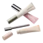 Samhwa 0.85oz/25ml PE Cosmetic Squeeze Tube with Integrated Stainless Steel Spatula Rod Applicator