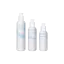 Keyuan Packaging 3.38oz/100ml 20-400 Round PET Anti-Aging Lotion Bottle with White PP Lotion Pump and Clear Ribbed Overcap
