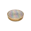 OPL Innovation Single-Pan Round ABS Powder Compact with Mirror and Magnetic Closure