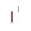 OPL Innovation 3.5ml Cylinder PETG Lip Gloss & Concealer Tube with Shiny Silver Cap & Flocked Doe Foot Applicator