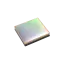 Rongyi Cosmetics Single-Pan Rectangular 8g ABS Powder Compact with Mirror & Iridescent Top Plate