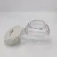Rongyi Cosmetics 5g ABS Square Cosmetic Jar with Sifter & Integrated Mirror