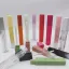 Rongyi Cosmetics 2ml / 0.07oz PETG Slim Square Lip Gloss Tube with ABS Cap & Customizable Doe-Foot Applicator