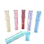 Rongyi Cosmetics 2.5ml / 0.08oz Double-Wall PETG Cylinder Lip Gloss Tube with Customizable Doe-Foot Applicator