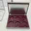 Rongyi Cosmetics 6-Pan Rectangular ABS Eyeshadow Palette with Round Wells, Mirror & Magnetic Closure