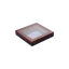 Rongyi Cosmetics Single-Pan Rectangular ABS Powder Compact with Clear Lid Window