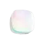 Rongyi Cosmetics 10g ABS Squircle Loose Powder Sifter Jar with Mesh Screen Sifter, Applicator Holder & Iridescent Cap